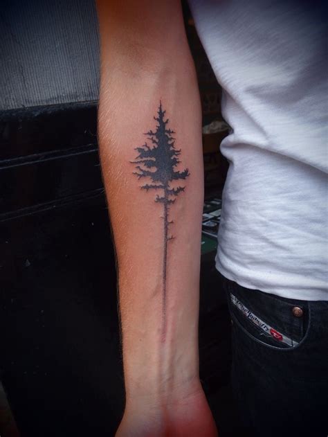 Pine Tree Tattoo This Is Fantastic Ink Pinterest Tree Tattoo