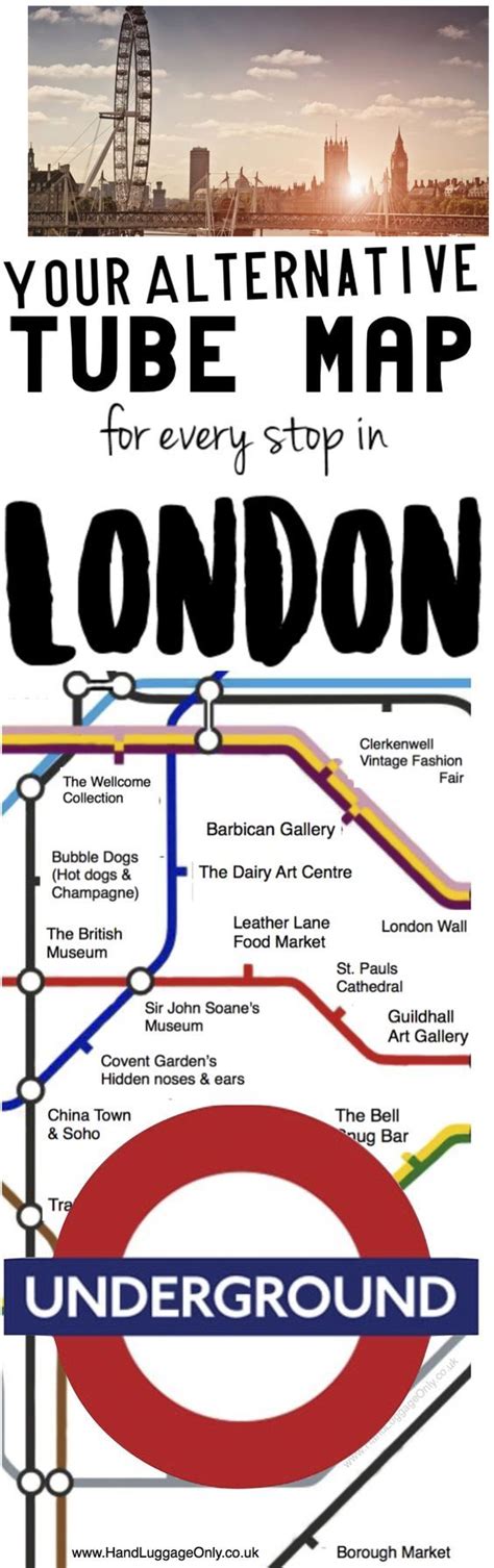 This Alternative London Underground Map Shows You What To See At Every