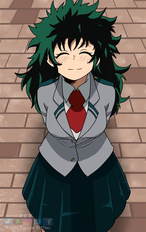 See more ideas about hero, my hero academia manga, hero academia characters. Female deku smiling / BNHA - MHA by PEB99 on DeviantArt