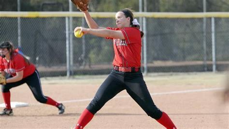 Middle Creeks Kiley Majette Pitches No Hitter Against Green Hope Softball News And Observer