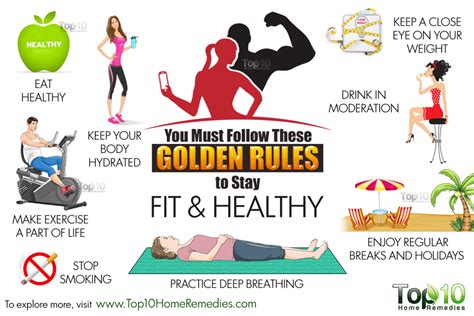 Collection by eve • last updated 3 days ago. golden rules to stay fit and healthy | Stay fit, Workouts ...