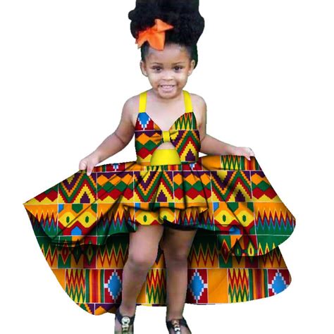 African Dresses For Girls New Fashion Sleeveless Cute Ankara Dresses