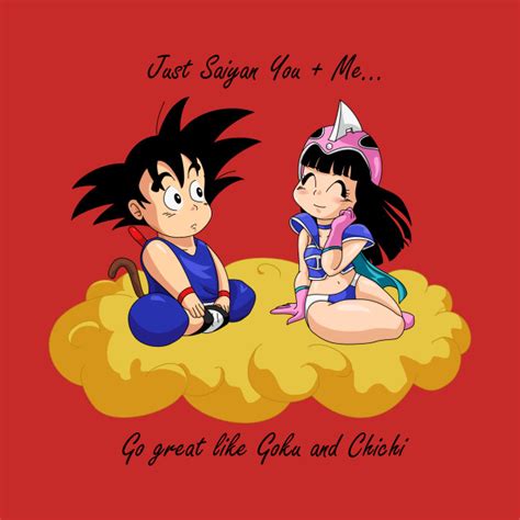 Check spelling or type a new query. We're great like Goku & chichi - Dragonball - T-Shirt | TeePublic