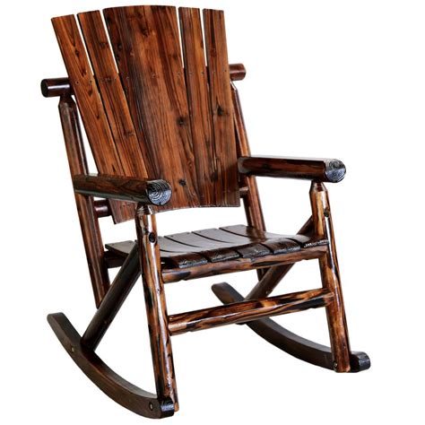 Antique wood outdoor rocking wooden porch rocker. Safavieh Clayton Teak Wood Outdoor Rocking Chair-PAT7003A ...