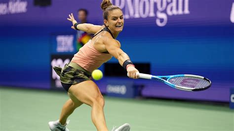 Photos Karolina Pliskova Vs Maria Sakkari 2021 Us Open Quarterfinals