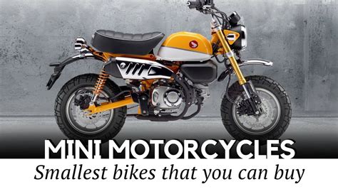 10 Smallest Motorcycles And Mini Bikes With Engines That You Can