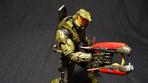 Halo Action Figure Review Halo 2 Master Chief Youtube