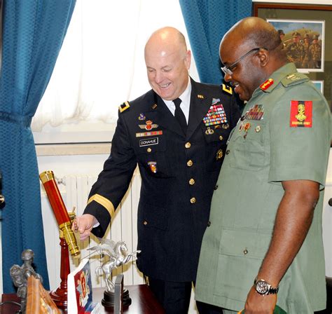 The nigerian army has confirmed the death of chief of army staff, lieutenant general ibrahim attahiru. Nigeria Chief of Army Staff visits USARAF | U.S. Army ...