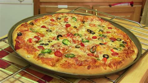 Homemade Pizza Video Recipe⭐️ Start To Finish Pizza Recipe With Dough