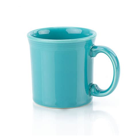 Fiesta Java Mug Oz Coffee Cup Turquoise Blue