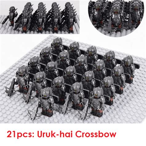 21pcsset Orcs Uruk Hai Army Heavy Infantry The Lord Of The Rings