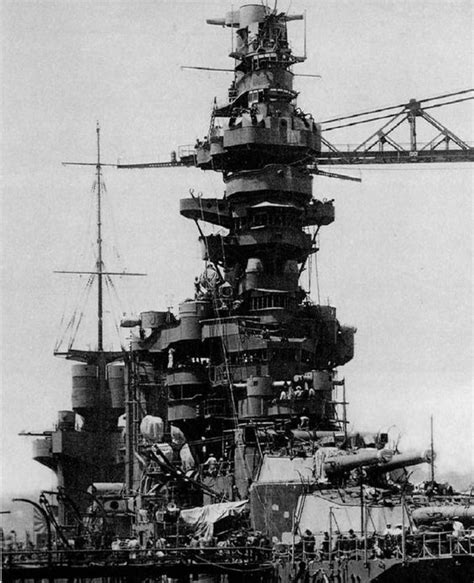 Ijn Unk Battleship Pagoda Like Bridgecould Be The Fuso Class