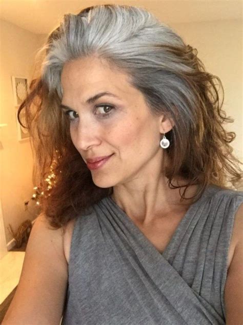46 The Best Gray Hair Ideas In 2019 Long Gray Hair Transition To