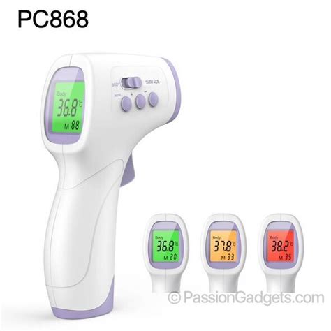 Pc868 Non Contact Infrared Thermometer Digital Forehead Thermometers
