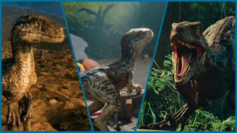 Evolution And Facts About Blue In Jurassic World Movies Youtube