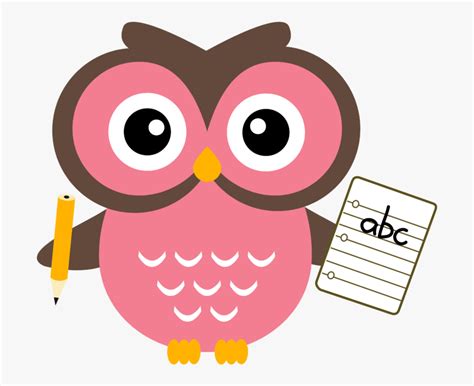 Clipart Transparent Owl Transparent Background Png Download Teacher