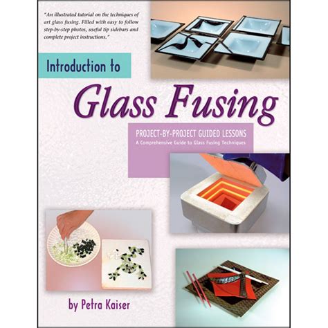 90223 introduction to glass fusing book rainbow art glass
