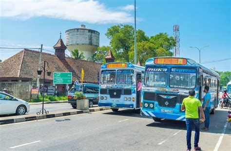 The Public Transport In Sri Lanka Editorial Photo Image Of Building