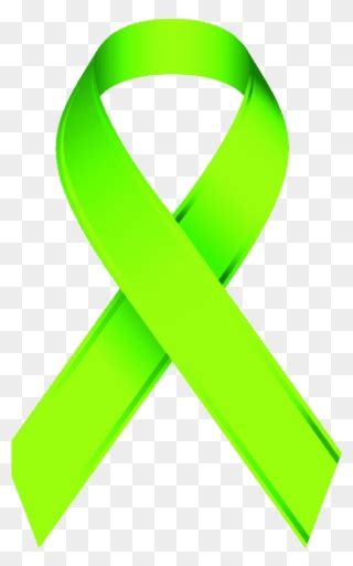 Lime Green Colored Non Hodgkins Lymphoma Ribbon Black Cancer Ribbon