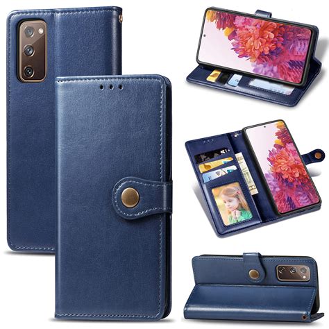 Allytech Samsung Galaxy S20 Fe 5g Case Premium Pu Leather Folio Flip