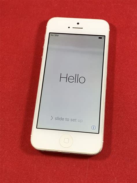 Apple Iphone 5 Unlocked A1429 White 32 Gb Lrrt60572 Swappa