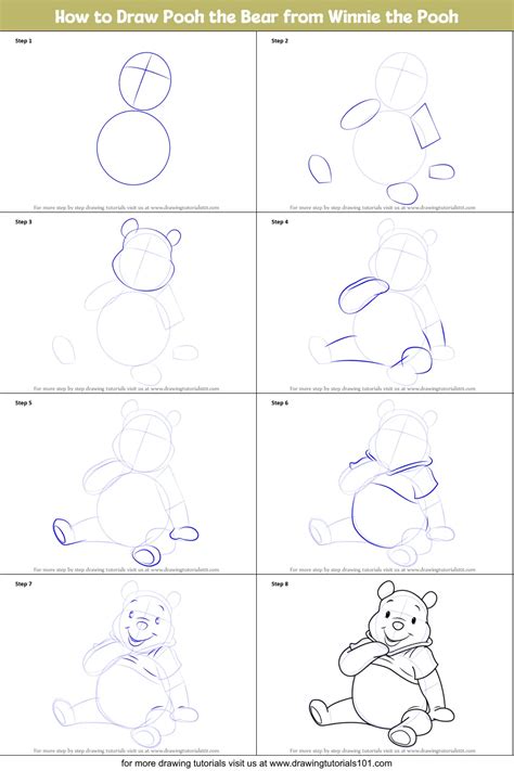 31 How To Draw Winnie The Pooh Characters Step By Ste