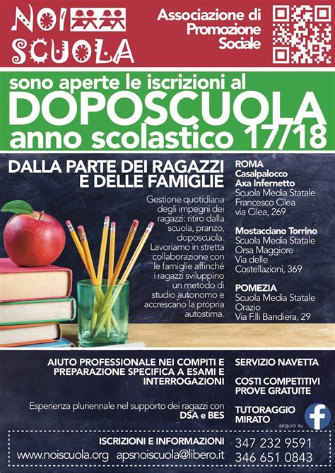 Noi Scuola Doposcuola E Aiuto Compiti Doposcuola