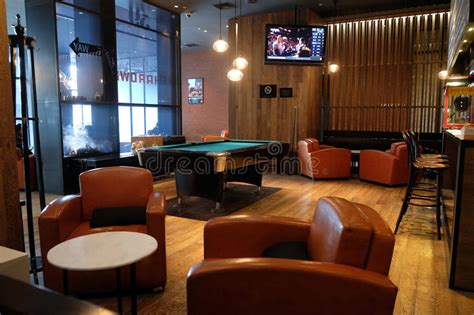 Lounge Bar Interior Penta Hotel In Beijing Editorial Photo Image Of