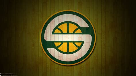 Download Basketball Seattle Supersonics Sports Hd Wallpaper By Michael