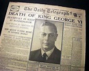 Best KING GEORGE VI Death & QUEEN ELIZABETH II Reigns as Monarch 1952 ...