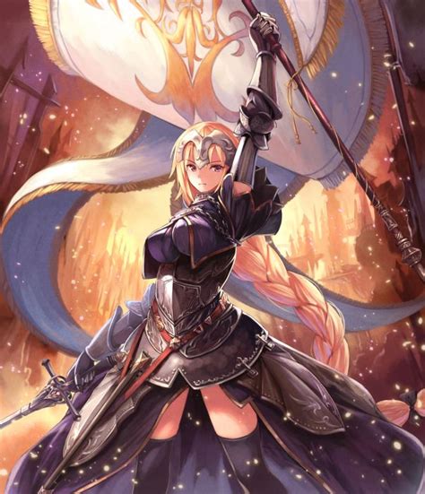 Joan Of Arc Fateapocrypha Her Fate To Stay The Night Pinterest