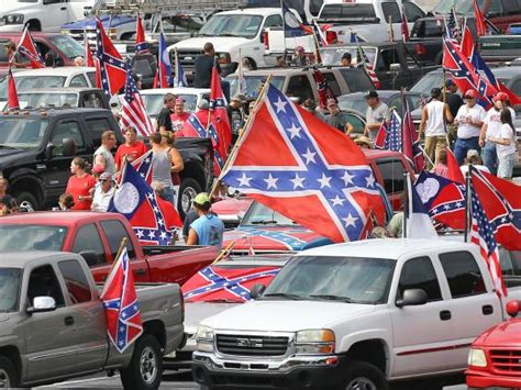 Tensions Flare As Confederate Flag Supporter Reaches For Gun When