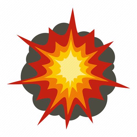 Blast Bomb Boom Burst Effect Explode Fire Explosion Icon