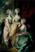 The three eldest daughters of George III - Thomas Gainsborough as art ...