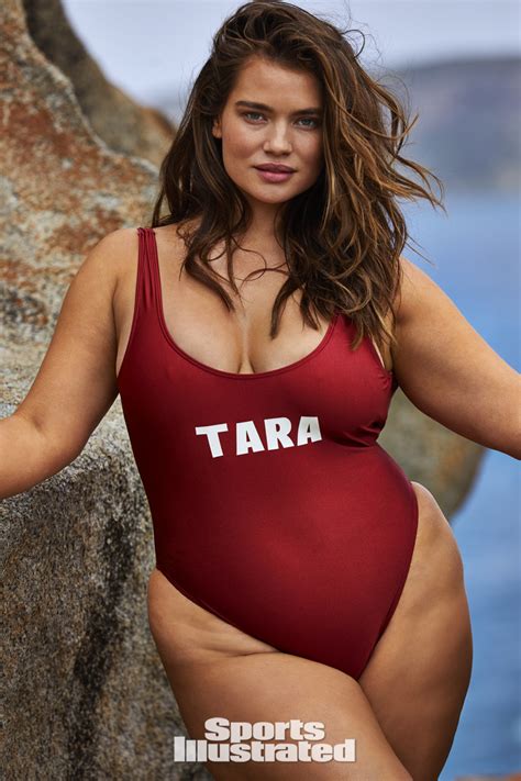 Tara Lynn Models Nasty Gals First Curve Swimwear Collection Swimsuit