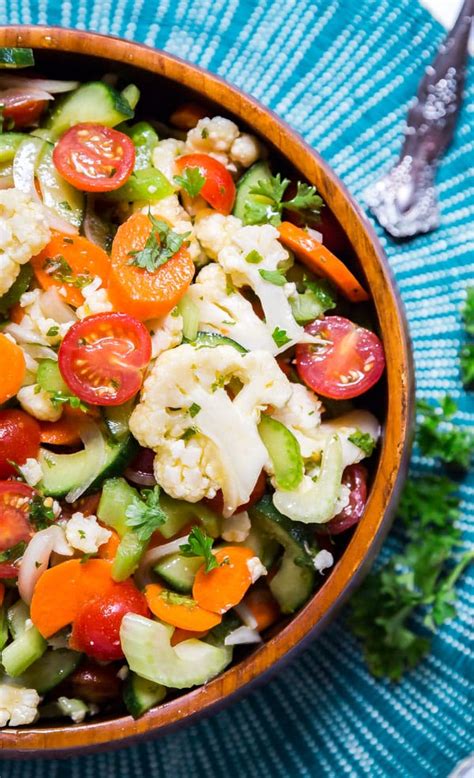 Marinated Vegetable Salad Recipes My Era