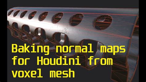 Using Voxelization In Houdini To Bake Out Normal Maps In Houdini