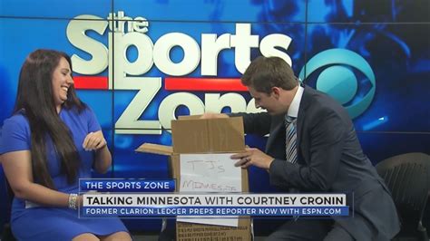Courtney Cronin Returns To The Sports Zone