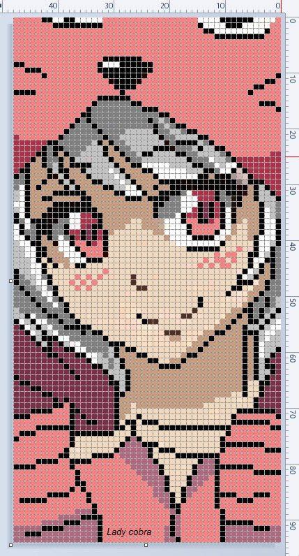 Pin On Anime Pixel Art