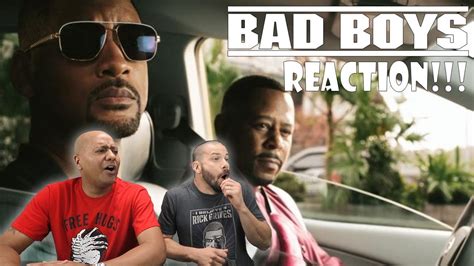 Bad Boys For Life Official Trailer Reaction Youtube