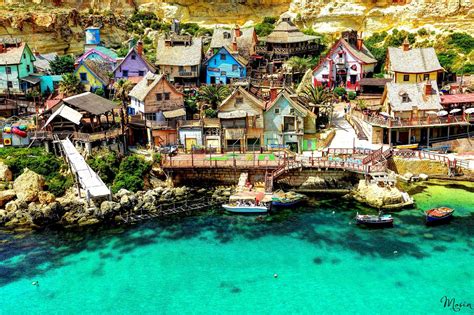 Lets Travel The World Popeye Village In Malta