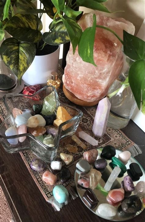 Witch Aesthetic Room Aesthetic Crystal Altar Ideas Crystals And