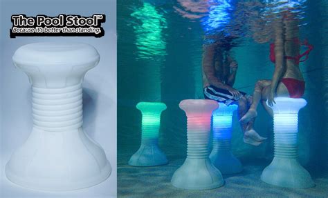 The Pool Stool With Led Rotating Colour Lights Aquapura Water Products