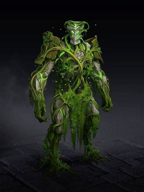 An Alien Creature With Green And White Paint On Its Body Standing In