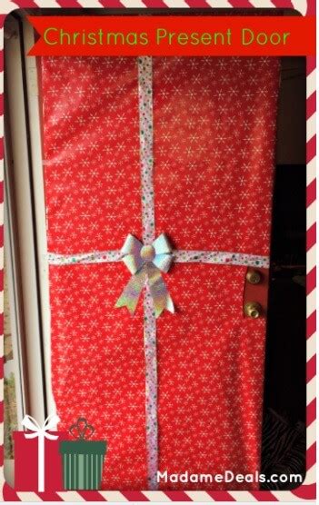 How To Wrap Your Door Like A Christmas Present Real Advice Gal