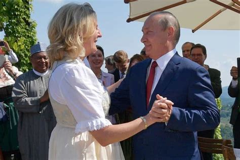 Ex Austria Foreign Minister Who Danced With Putin At Her Wedding Moves