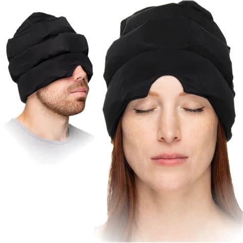 Migraine Ice Head Wrap Headache Hat For Migraine Head Wrap Ice Relief