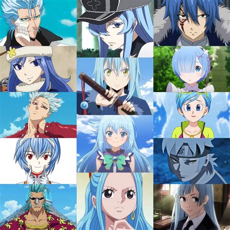 Top 85 Blue Hair Anime Character Induhocakina
