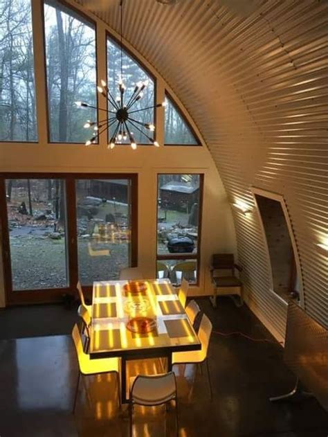 awesome arched cabins interior  exterior design ideas searchomee quonset homes