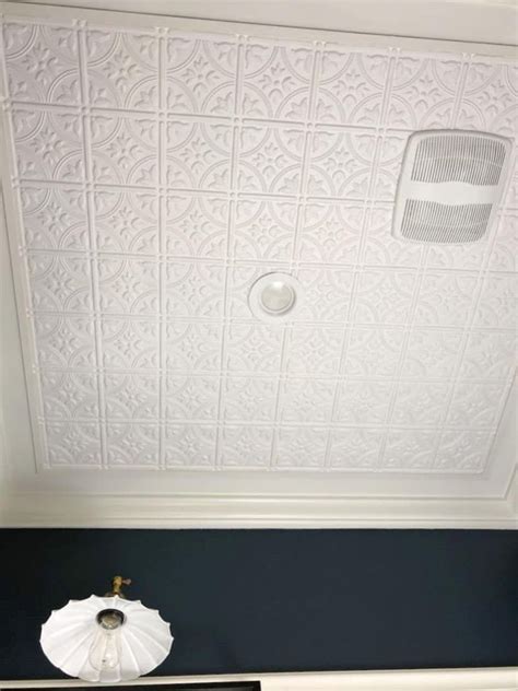 4.1 out of 5 stars. 7 Easy Steps for Installing Faux Tin Ceiling Tiles | Faux ...